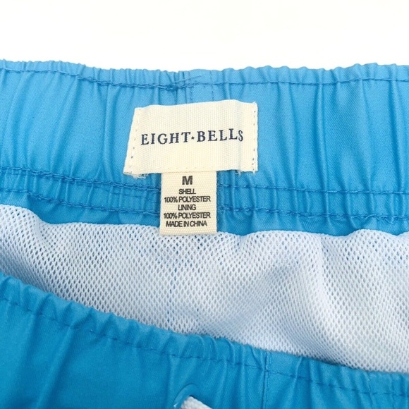Eight Bells Boys Blue Youth Swim Trunks Beach Shorts Size Medium NWT‎ - Picture 5 of 7
